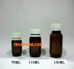 CHAI THỦY TINH NHẸ 75ML, 115ML, 150ML